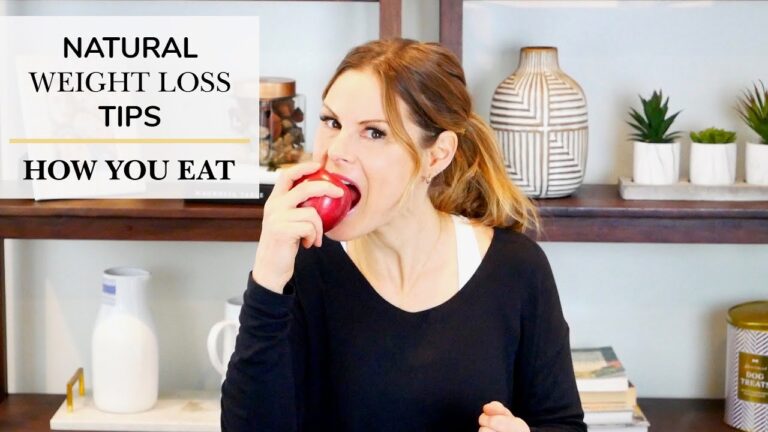 NATURAL WEIGHT LOSS TIP | How You Eat