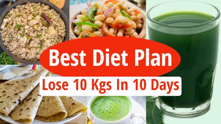 Diet Plan To Lose Weight Fast 10 Kgs In 10 Days | Full Day Indian Diet/Meal Plan For Weight Loss