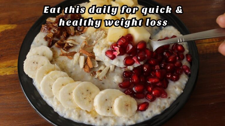 Eat this daily to lose weight quickly | Breakfast recipe for weight loss | Healthy breakfast | Oats