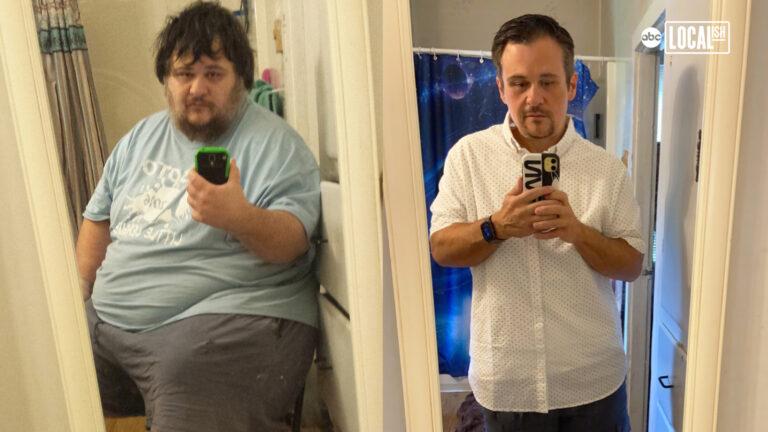 Man honors late father with dramatic weight loss - ABC7 Los Angeles