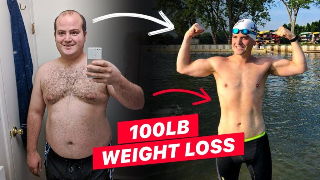 100lb Swimming WEIGHT LOSS!