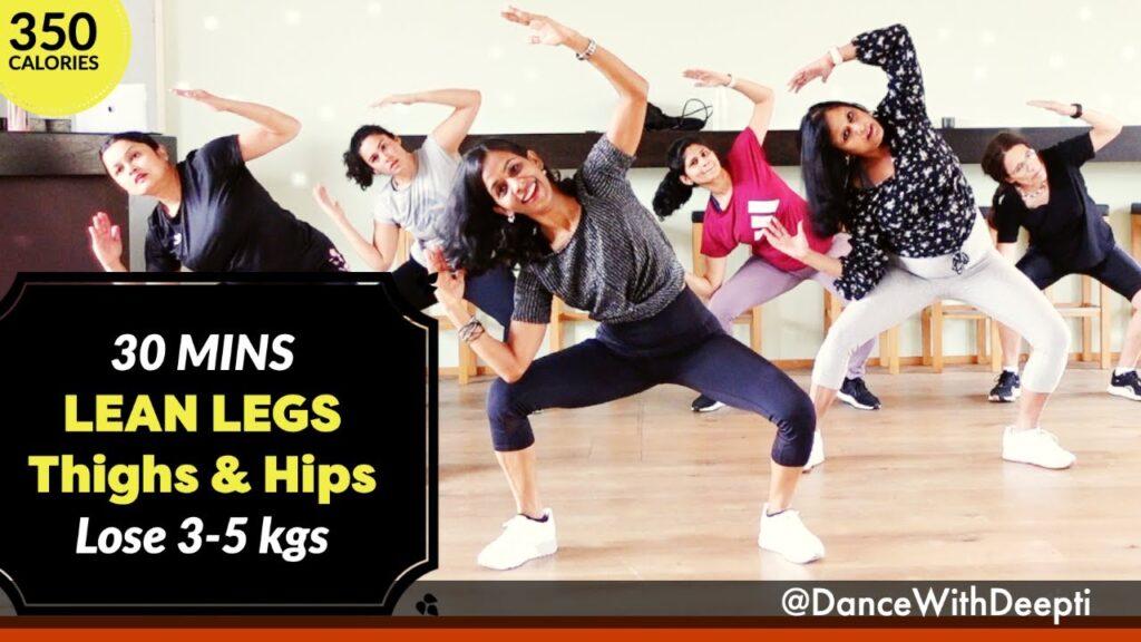 30mins Thighs & Hips - Lower Body Workout | Lose weight 3-5kgs