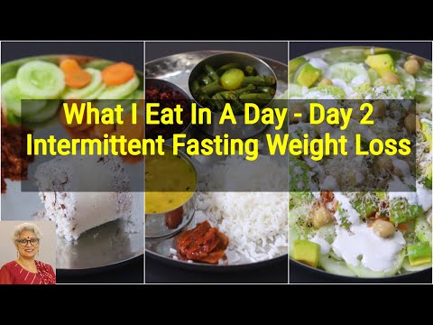What I Eat In A Day For Weight Loss - Diet Plan To Lose Weight Fast - Intermittent Fasting - Day 2