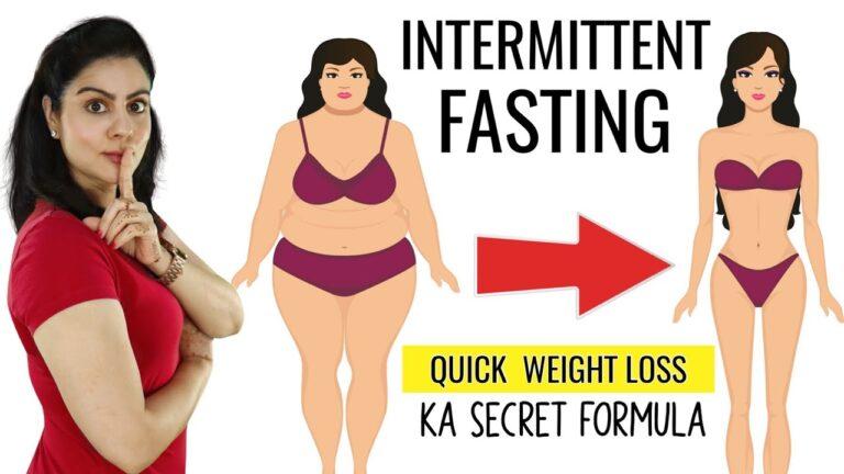 Quick Weight Loss With Intermittent Fasting For Beginner's Ka REAL Formula Which No One Tells