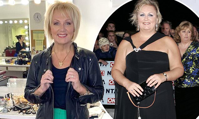 Sue Cleaver showcases jaw-dropping weight loss in leather jacket and green trousers | Daily Mail Online