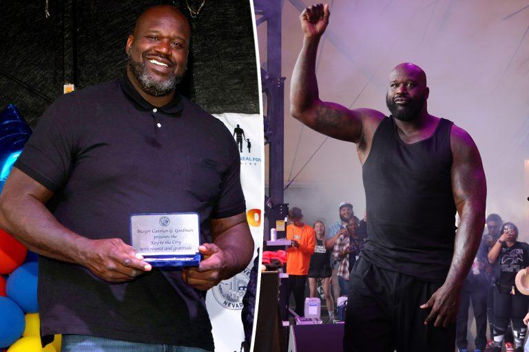 Shaquille O'Neal reveals 40-pound weight loss: It 'just fell off'