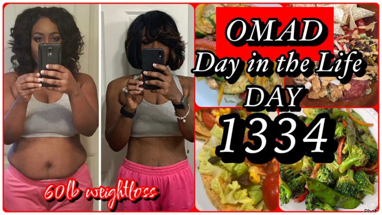 OMAD What I Eat in a Day// FAST with me// 60 LBS weight loss