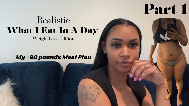 Realistic What I eat in a day for Weight Loss | -80 pounds ￼weight loss meal plan |Meal Prep |Part 1