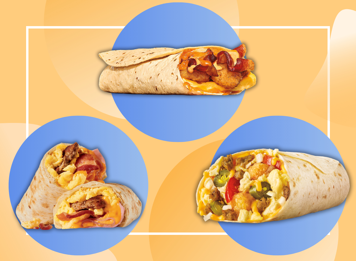 The 9 Unhealthiest Fast-Food Breakfast Burritos, According to Dietitians